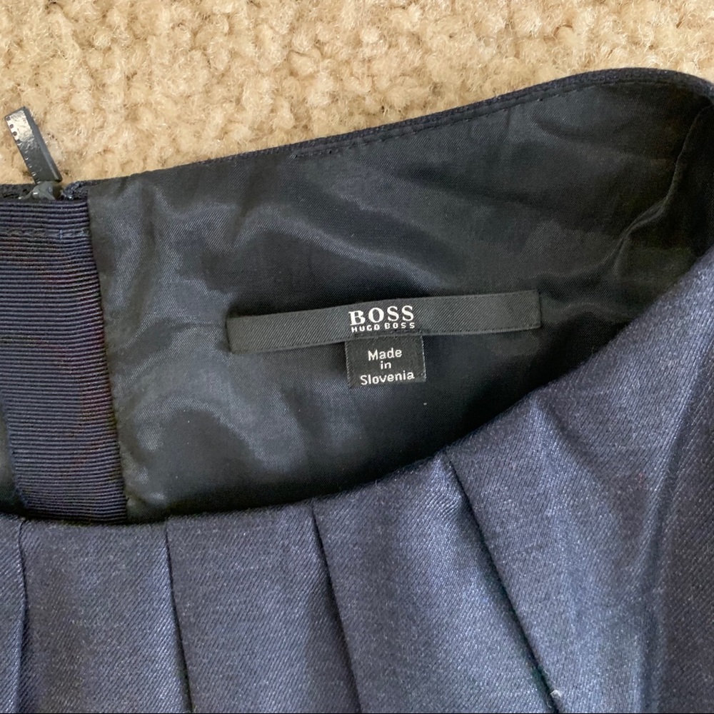 Hugo Boss Navy Mini Dress - Picture 3 of 8